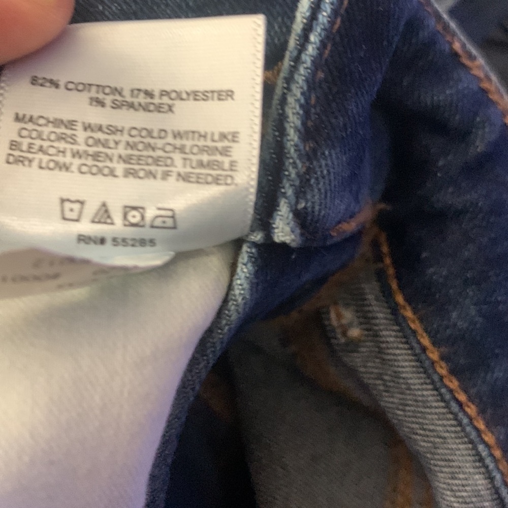 Express Ripped Straight Jean Overalls- NWT - Picture 15 of 16